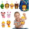 8x veltinio siuvimo rinkinys DIY Charms Creative Animal Siuvimo rinkinys