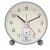 a5 BUDZIK dziecięcy Laikrodis Laikrodis Słodki Uszatek CICHY MECHANIZM metalowy 11cm