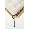 About Your Home ALVINO Natural/Juodas Rattan kėdė – išskirtinumas ir komfortas