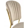 About Your Home AMARA Glamour kėdė rusvai gelsvas Velvet BLUVEL 40 / Auksinė – elegancija ir stilius