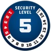Abus City Chain 6800/85 Bk 2.0 dviračio grandinės spyna, 85cm