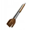Acacia Wood Food Clamp Daugiafunkcinės jautienos kepsnio varstymo salotos