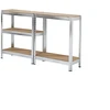 ACM Metalinė sandėlio lentyna 180x90x40 cm, 875 kg, cinkuota, 5 lentynos Avenido AV 6816