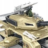 ACR DIDELIS TANKŲ RINKINYS KARINĖ BAZĖ 2IN1 TRANSPORTO PRIEMONĖS KAREIŲ RAKETU ARMIJAI