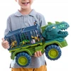ACR DINOZAURŲ Sunkvežimis DIDELIS AUTOMOBILIS T-REX TIR 15x DINOZAURS DINO TRANSPORTER