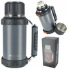 Activ/Space DIDELIS TURISTINIS VAKUUMINIS TERMOSAS 2L KAVAI IR ARBATA 30-54H PREMIUM PLIENAS