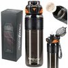Gertuvė Activ/Space VANDENS BUTELĖS NUOTEKUS DARBAS SPORTINIS BUTELIS TRITANO MATAVIMO BUTELIS 1000ml AS