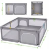 Active Hobby Kojec vaikams Suchy basen, plac zabaw 180x200 cm torba pokrowiec uchwyty