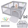 Active Hobby Kojec vaikams Suchy basen, plac zabaw 180x200 cm torba pokrowiec uchwyty
