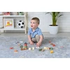 Adam Toys Medinės kaladėlės kibire Rinkinyje 36 vnt. Adamtoys krovimo ferma