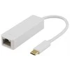 Adapteriai DELTACO 1xRJ45, 1xUSB 3.1, baltas/ USBC-GIGA1