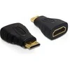 Adapteris DELTACO mini HDMI-M - HDMI-F / HDMI-27