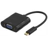 Adapteris DELTACO USB 3.1 "C-VGA" / USBC-VGA
