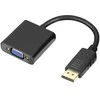 Adapteris DELTACO VGA - DisplayPort, 1080p 60Hz, 0.2m, juodas / DP-VGA7-K / R00110027