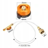 ADAPTERIS KASETĖMS UŽPILDYTI IŠ PROPANO SND DUJŲ BALONO ŽARNOS 60cm