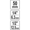 YATO ADAPTER UDAROWY DO BITÓW 1/2`-1/4`