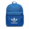 Adidas Adicolor kuprinė Ix7457 - talpi, mėlyna, su baltu logotipu