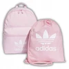 Adidas Rinkinys Mergaitei: Kuprinė 2in1 su maišeliu, rožinė