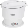 Adler Silicon Travel Virdulys | AD 1377 | Travel Virdulys | 600 W | 0.6 L | Silicon | Baltas