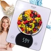 Elektroninės virtuvinės svarstyklės 10 kg, 1 g, LED ekranas, grūdintas stiklas Adler AD 3173