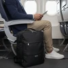 Adler Kabinos kuprinė 40x20x30 cm nešiojamas 17 colių USB vandeniui atsparus Camry CR 6880 juodas