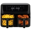 Gruzdintuvė Keptuvė be riebalų 11L, 2 krepšeliai, Air Fryer 2700W, 8 programos Adler AD 6324
