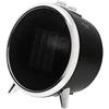 Adler | Fan Heater | AD 7742 | Ceramic | 1500 W | Number of power levels 2 | Juodas/Sidabrinis