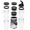 Adleris Smoothie blenderis, 4 buteliai, 2 peiliukai, be BPA, variklio apsauga – Adler AD 4084