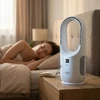Ventiliatorius Adler Bladeless Rechargeable Fan | AD 7343 | Desk Fan | Diameter 14 cm | Greičių skaičius 3 | Baltas