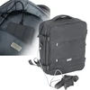 Adler Verslo ir sporto kabinos kuprinė 40x20x30 nešiojamas kompiuteris 17 USB vandeniui atsparus Camry CR6880dg