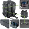 Adler Verslo ir sporto kabinos kuprinė 40x20x30 nešiojamas kompiuteris 17 USB vandeniui atsparus Camry CR6880dg