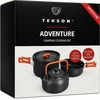 Adventure Tekson stovyklavimo puodų rinkinys 3 dalių sulankstomas išgyvenimas