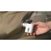 Aerogogo GIGA Pump Tiny P2G-04 balta elektrinė kompaktiška pompa su USB-C ir LED žibintuvėliu