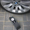 Agmi Metalinis kojinis siurblys su slėgio matuokliu automobiliams, dviračiams, kamuoliams, prisitaikantiems ratams ir padangoms