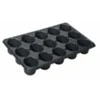Agrimatco Daigykla 15 augalų 53x30x7.1cm/D9cm juoda