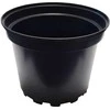 Agro Apvalus vazonėlis daigams Ø22.6cm H18cm plastikinis/juodas