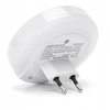 Aigostar Lampka do gniazdka nocna LED su czujnikiem zmiechrzu 0,4W su USB kroviklis