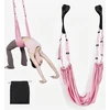 AIRAL YOGA HAMMOCK RAUDŽIAS REGULIUOJAMAS DIRŽELĖS FITNESO KOJŲ PRATIMAS