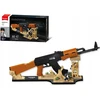 AK-47 šautuvas su figūromis 43 cm Mastelis 1:2 Sluban blokai 645 el M38-B1591