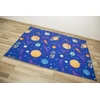 Akcila DYWAN DLA DZIECI CHŁOPCA KOLOROWY PLANETY RAKIETY GWIAZDY KOSMOS 150x250 cm