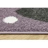 Akcila DYWAN DLA DZIECKA Violetinis PILKA KRÓLICZEK KROPKI MIĘKKI LIMA 140x190 cm