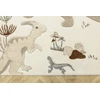 Akcila DYWAN DO POKOJU DZIECIECEGO BEŻ KREM W DINOZAURY WYCINANY TANAMI 160x230 cm
