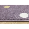 Akcila DYWAN DO POKOJU DZIECKA PASTELOWY Violetinis W KROPECZKI LIMA 180x270 cm