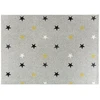 Akcila DYWAN DZIECIĘCY DLA DZIECI PILKA Geltonas GWIAZDKI NA FILCU STARS 150x200 cm