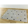 Akcila DYWAN DZIECIĘCY DLA DZIECI PILKA Geltonas GWIAZDKI NA FILCU STARS 150x200 cm