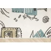 Akcila DYWAN DZIECIĘCY RAKIETY ROBOTY KREM PILKA TURKUS MIĘCIUTKI LIMA 160x230 cm