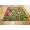 Akcila DYWAN DZIECIĘCY ULICE DLA CHŁOPCA ULICZKI DROGA PĘTELKOWY CLEVER 250x350 cm