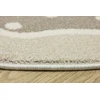 Akcila DYWAN OKRĄGŁY DO POKOJU DZIECI KREM BEŻ W KROPKI MIĘKKI TANAMI śr. 120 cm