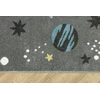 Akcila DYWAN PILKA DLA DZIECI KOSMOS RAKIETY GWIAZDY PILKA KSIĘŻYC LIMA 80x150 cm
