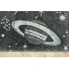 Akcila KILIMAS BERNIUKUI GRAFITINĖS PLANETOS SPACE GALATICA STARS LIMA 140x190 cm